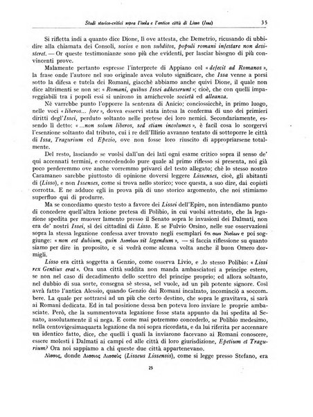 Archivio storico per la Dalmazia pubblicazione mensile