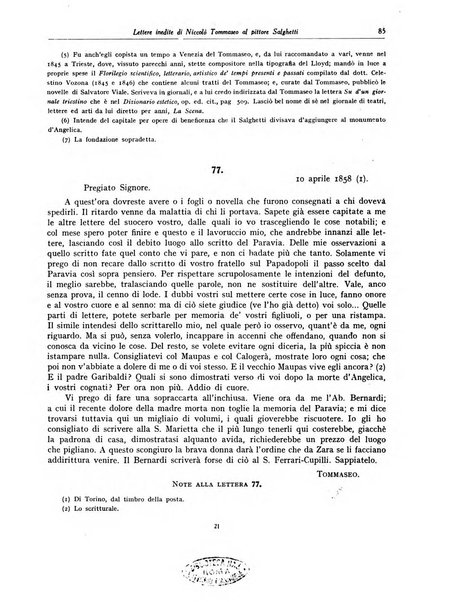 Archivio storico per la Dalmazia pubblicazione mensile