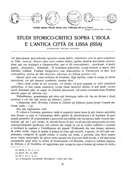 Archivio storico per la Dalmazia pubblicazione mensile