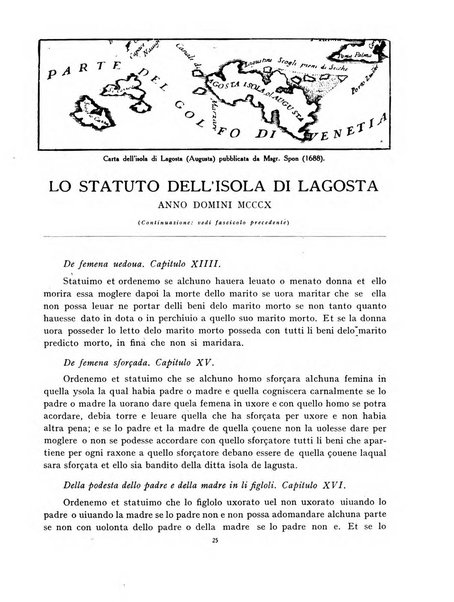 Archivio storico per la Dalmazia pubblicazione mensile