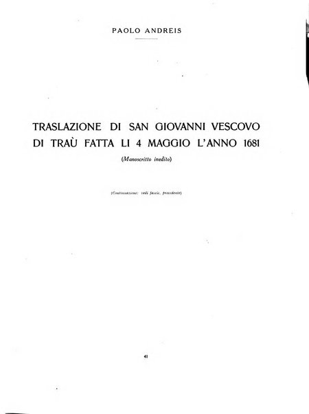 Archivio storico per la Dalmazia pubblicazione mensile