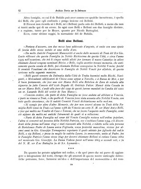 Archivio storico per la Dalmazia pubblicazione mensile