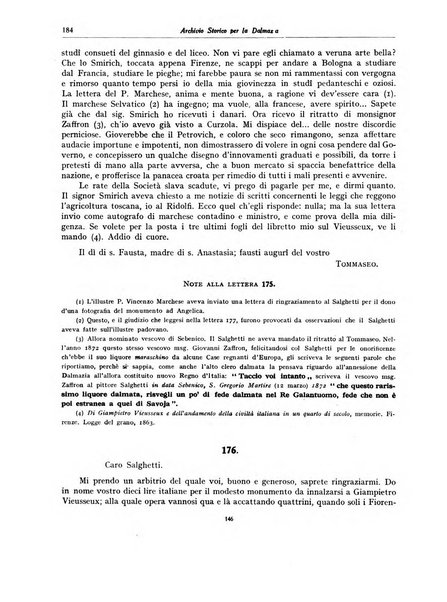 Archivio storico per la Dalmazia pubblicazione mensile