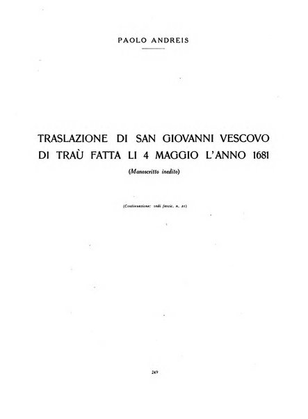 Archivio storico per la Dalmazia pubblicazione mensile