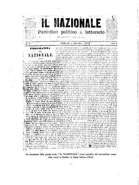 Archivio storico per la Dalmazia pubblicazione mensile