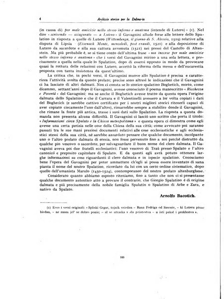 Archivio storico per la Dalmazia pubblicazione mensile