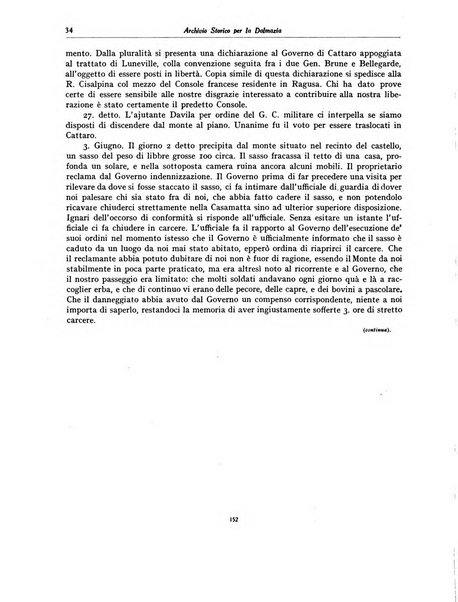 Archivio storico per la Dalmazia pubblicazione mensile