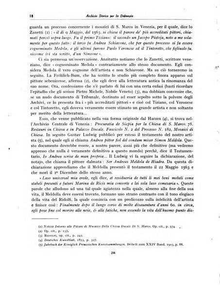 Archivio storico per la Dalmazia pubblicazione mensile