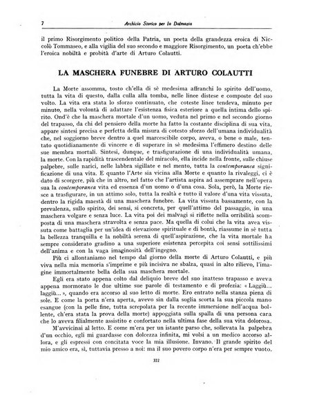 Archivio storico per la Dalmazia pubblicazione mensile