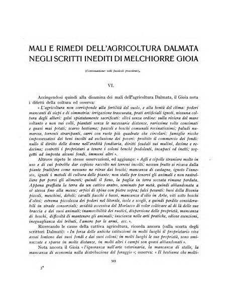 Archivio storico per la Dalmazia pubblicazione mensile