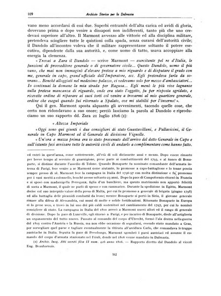 Archivio storico per la Dalmazia pubblicazione mensile