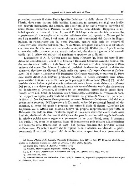 Archivio storico per la Dalmazia pubblicazione mensile