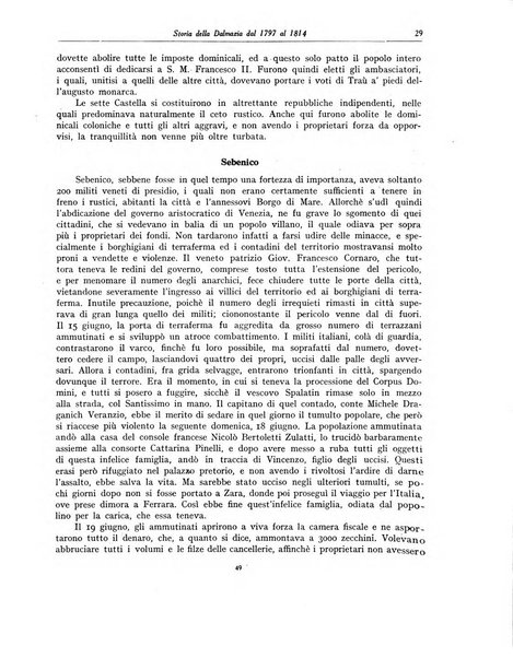 Archivio storico per la Dalmazia pubblicazione mensile