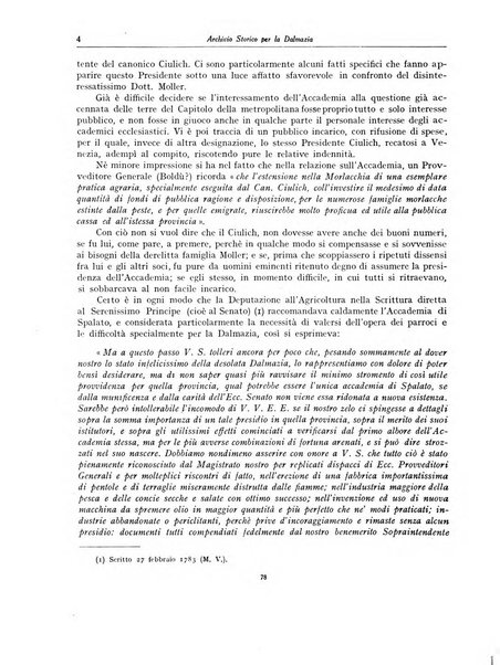 Archivio storico per la Dalmazia pubblicazione mensile