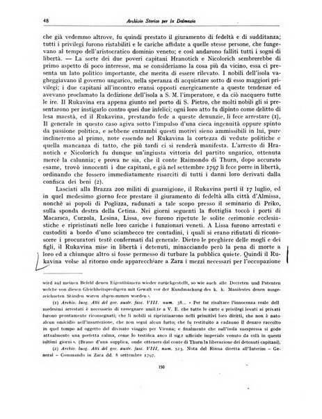 Archivio storico per la Dalmazia pubblicazione mensile