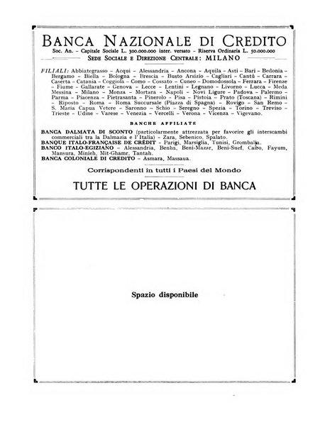 Archivio storico per la Dalmazia pubblicazione mensile