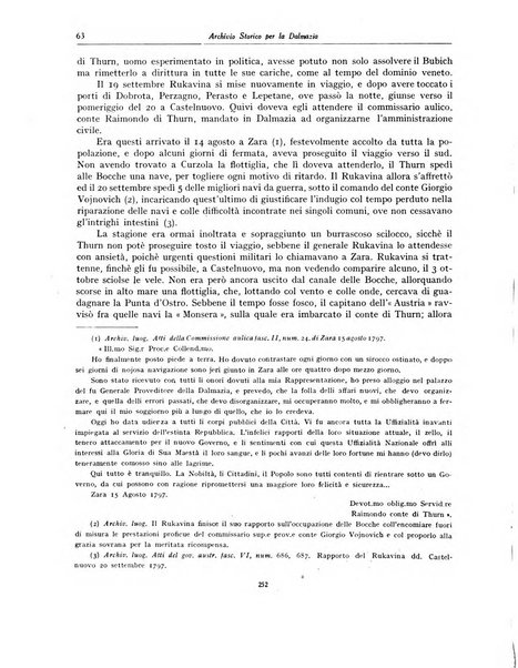 Archivio storico per la Dalmazia pubblicazione mensile