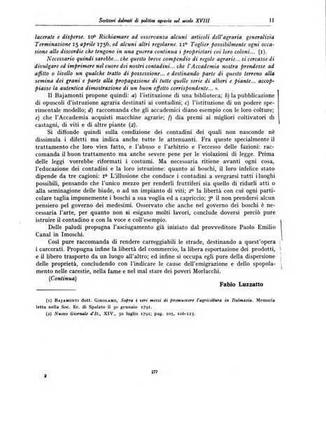 Archivio storico per la Dalmazia pubblicazione mensile