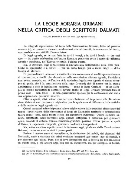 Archivio storico per la Dalmazia pubblicazione mensile