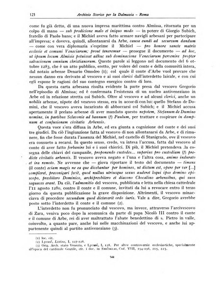 Archivio storico per la Dalmazia pubblicazione mensile