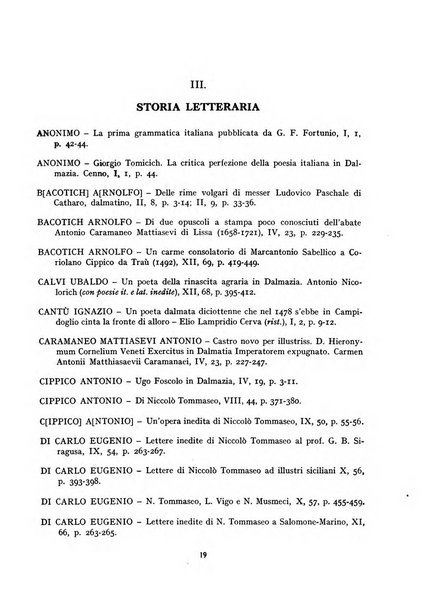 Archivio storico per la Dalmazia pubblicazione mensile