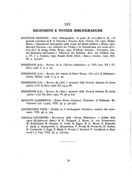 Archivio storico per la Dalmazia pubblicazione mensile