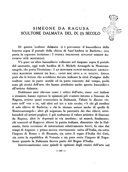 Archivio storico per la Dalmazia pubblicazione mensile