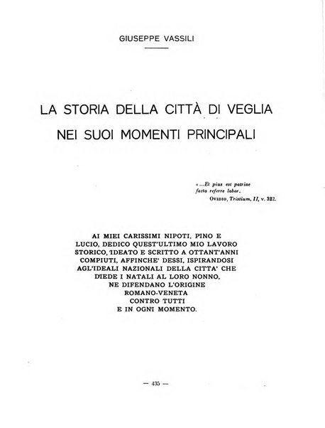 Archivio storico per la Dalmazia pubblicazione mensile