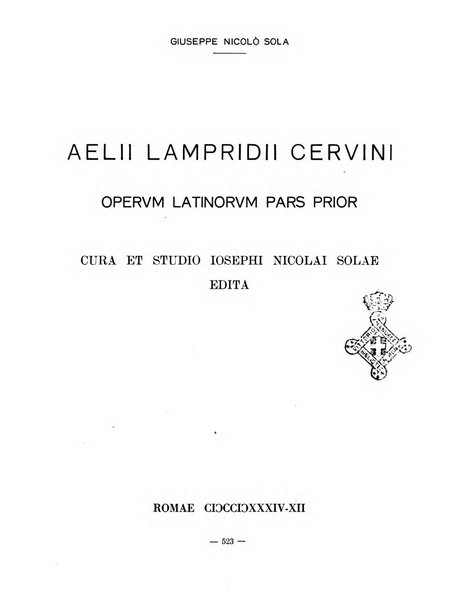 Archivio storico per la Dalmazia pubblicazione mensile