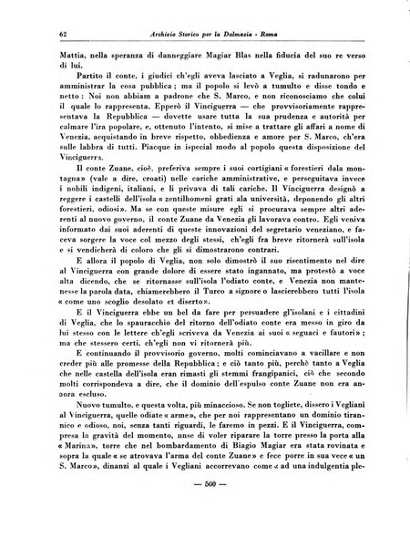 Archivio storico per la Dalmazia pubblicazione mensile