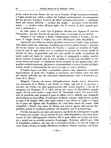 Archivio storico per la Dalmazia pubblicazione mensile