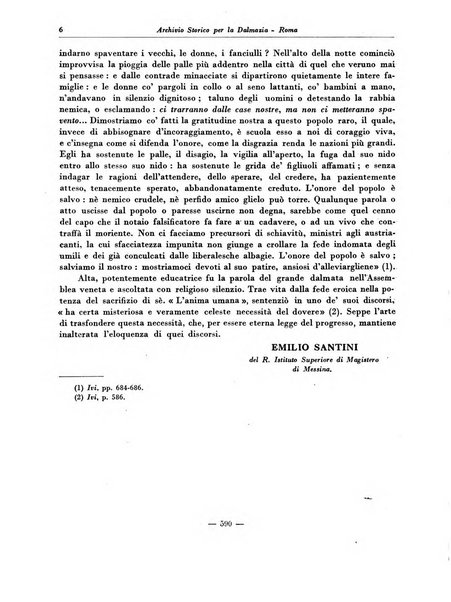 Archivio storico per la Dalmazia pubblicazione mensile