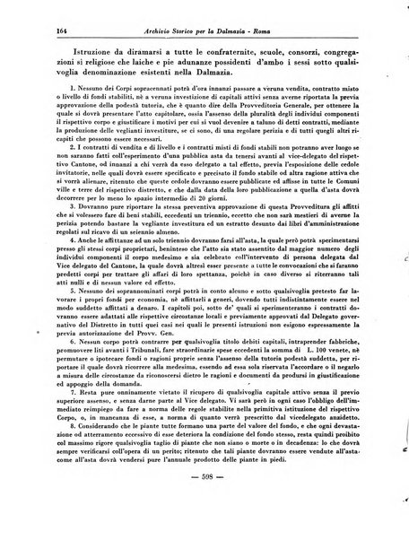 Archivio storico per la Dalmazia pubblicazione mensile