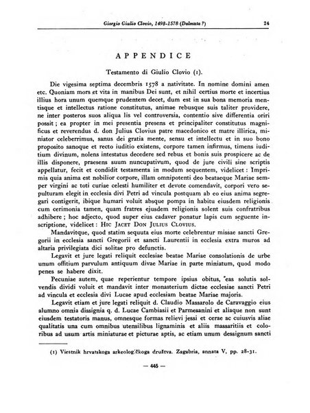 Archivio storico per la Dalmazia pubblicazione mensile