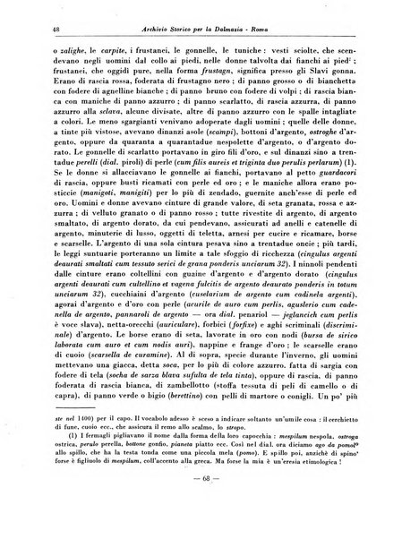 Archivio storico per la Dalmazia pubblicazione mensile