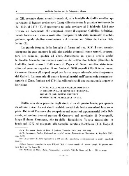 Archivio storico per la Dalmazia pubblicazione mensile