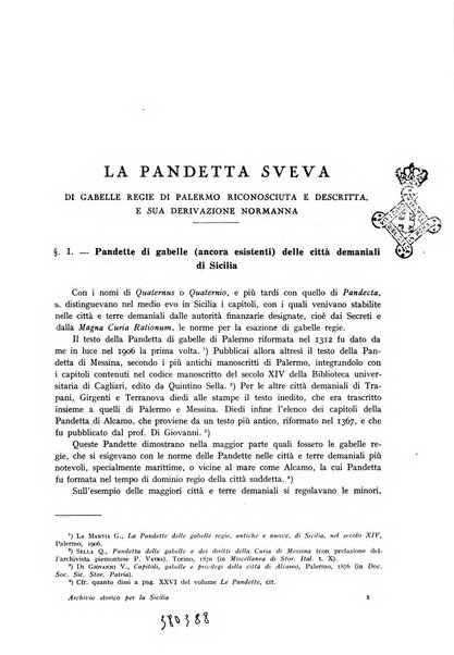 Archivio storico per la Sicilia