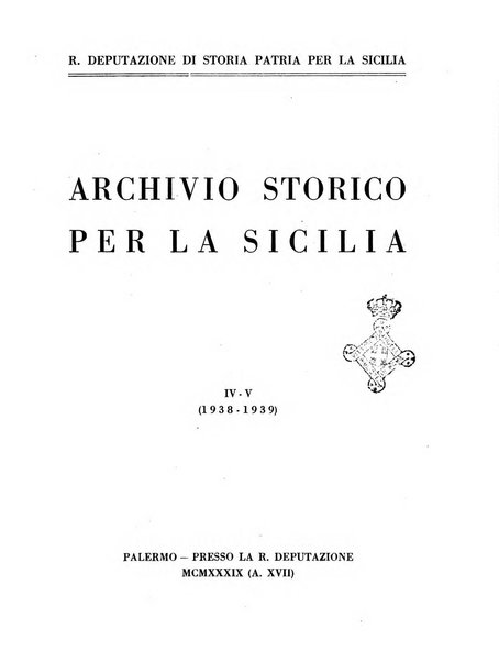 Archivio storico per la Sicilia