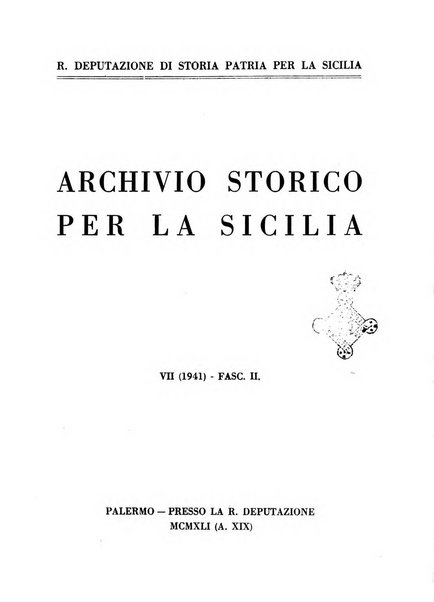 Archivio storico per la Sicilia