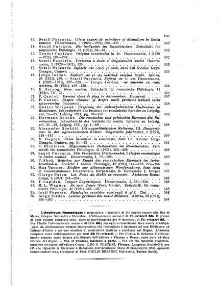 Archivum romanicum nuova rivista di filologia romanza