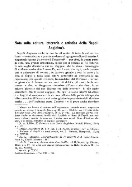 Archivum romanicum nuova rivista di filologia romanza