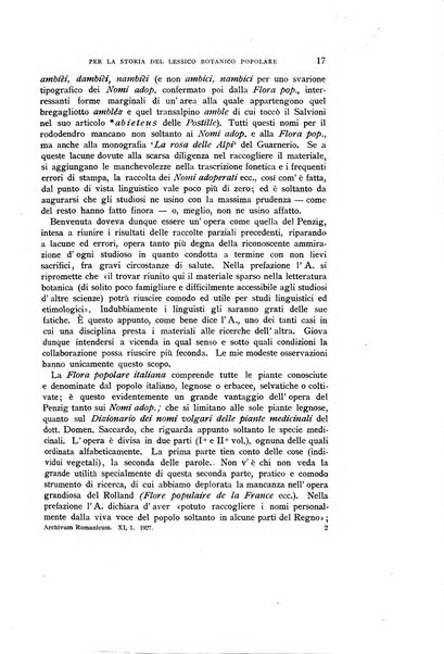 Archivum romanicum nuova rivista di filologia romanza