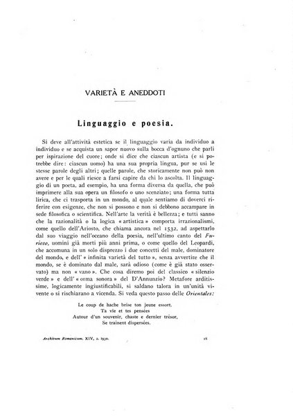 Archivum romanicum nuova rivista di filologia romanza