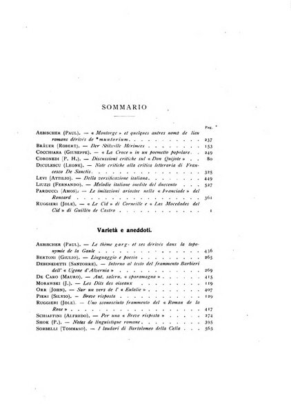 Archivum romanicum nuova rivista di filologia romanza