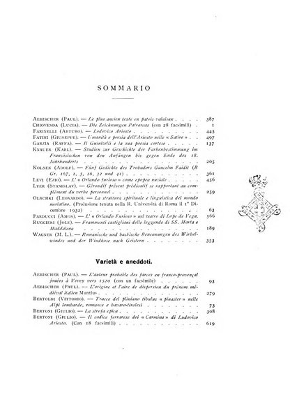 Archivum romanicum nuova rivista di filologia romanza