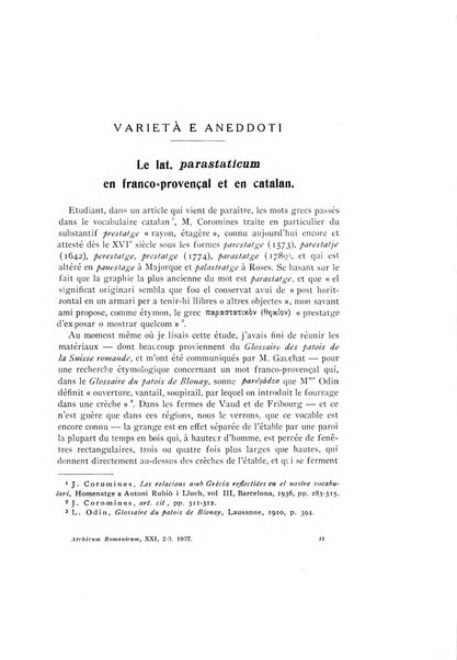 Archivum romanicum nuova rivista di filologia romanza