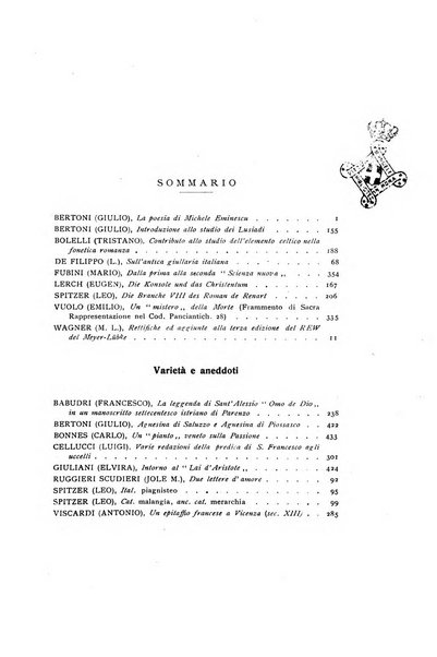 Archivum romanicum nuova rivista di filologia romanza