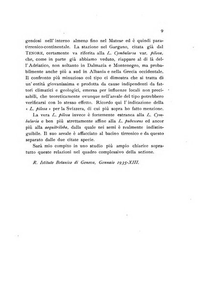 Archivio botanico pubblicato da Augusto Béguinot