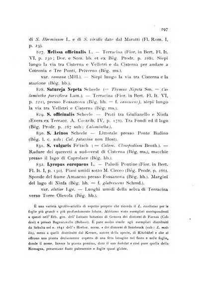 Archivio botanico pubblicato da Augusto Béguinot