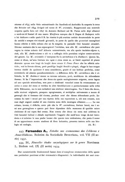 Archivio botanico pubblicato da Augusto Béguinot